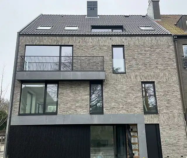 Nieuwbouwproject uitgevoerd door AB Yuri